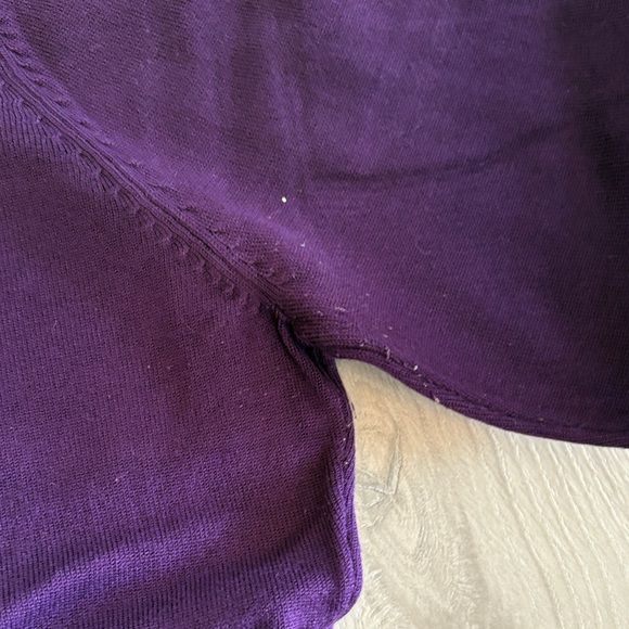Joseph A. Purple Turtle Neck - Picture 5 of 5